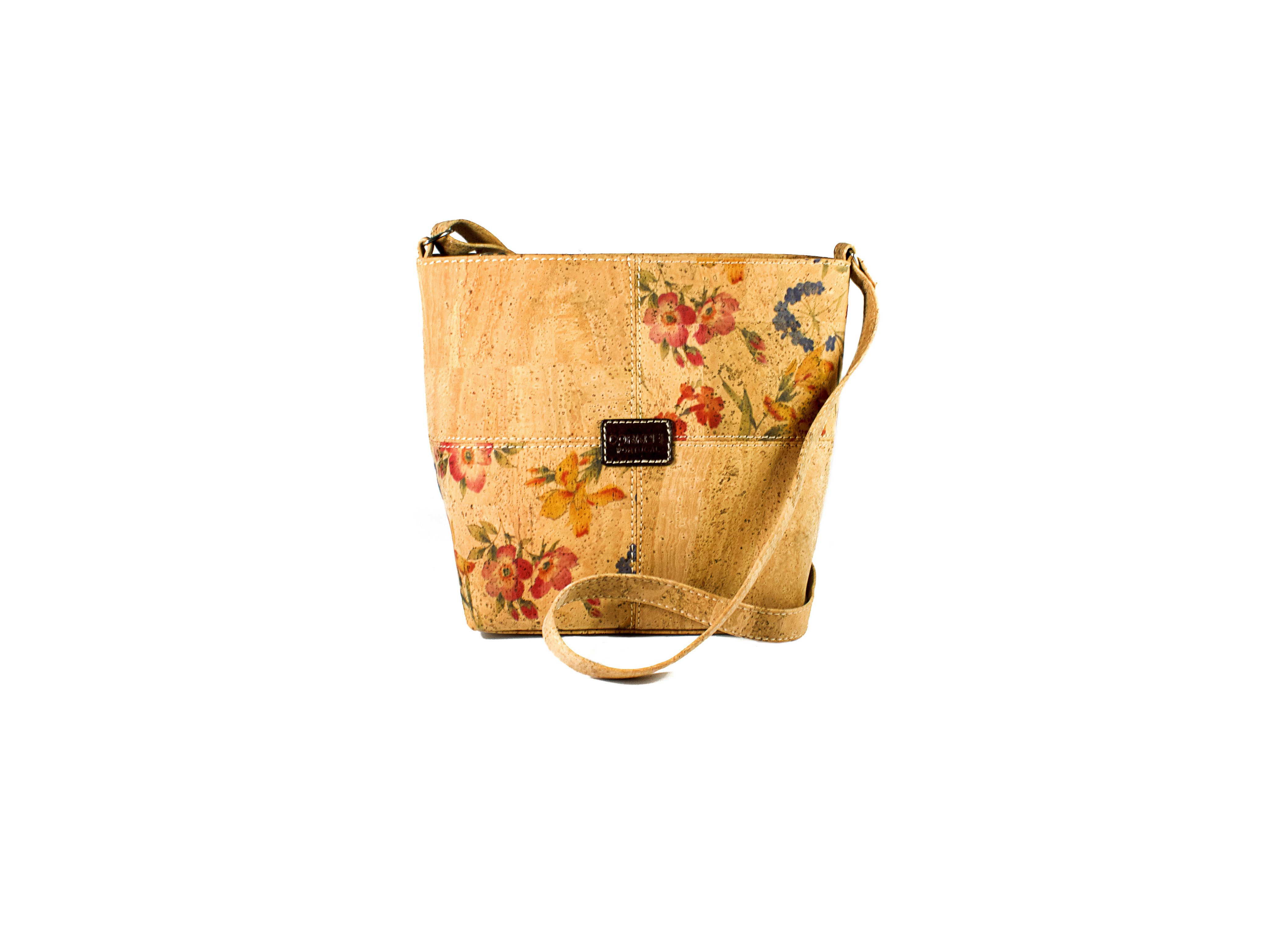 Vegan Bags – Cork Bag. Colored Side Details | Montado – Cork Fashion