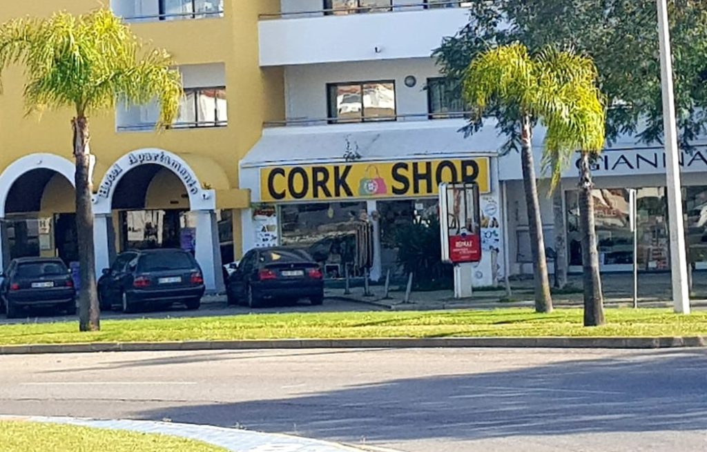 Cork Shop in Portugal Albufeira