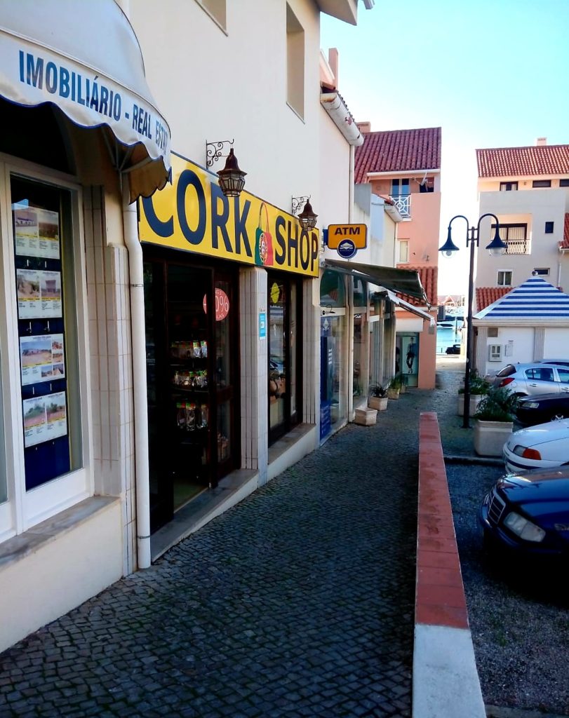 Cork Shop in Portugal Vilamoura